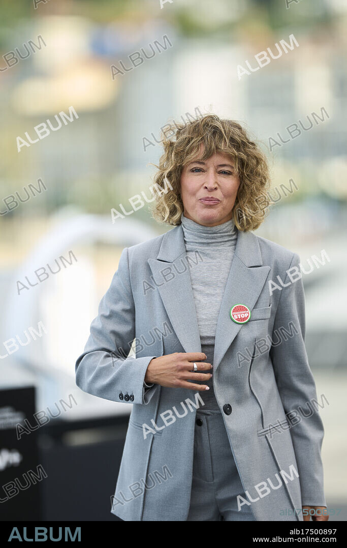 Marta Larralde attended 'Rondallas' Photocall during 73rd San Sebastian International Film Festival at Kursaal Palace on September 23, 2025 in Donostia / San Sebastian, Spain.