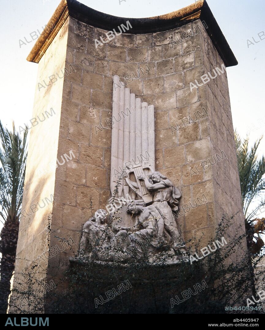 LEONARDO BORRAS. Leonardo Borràs / Monumento a Joan Baptista Cabanilles, 1956.