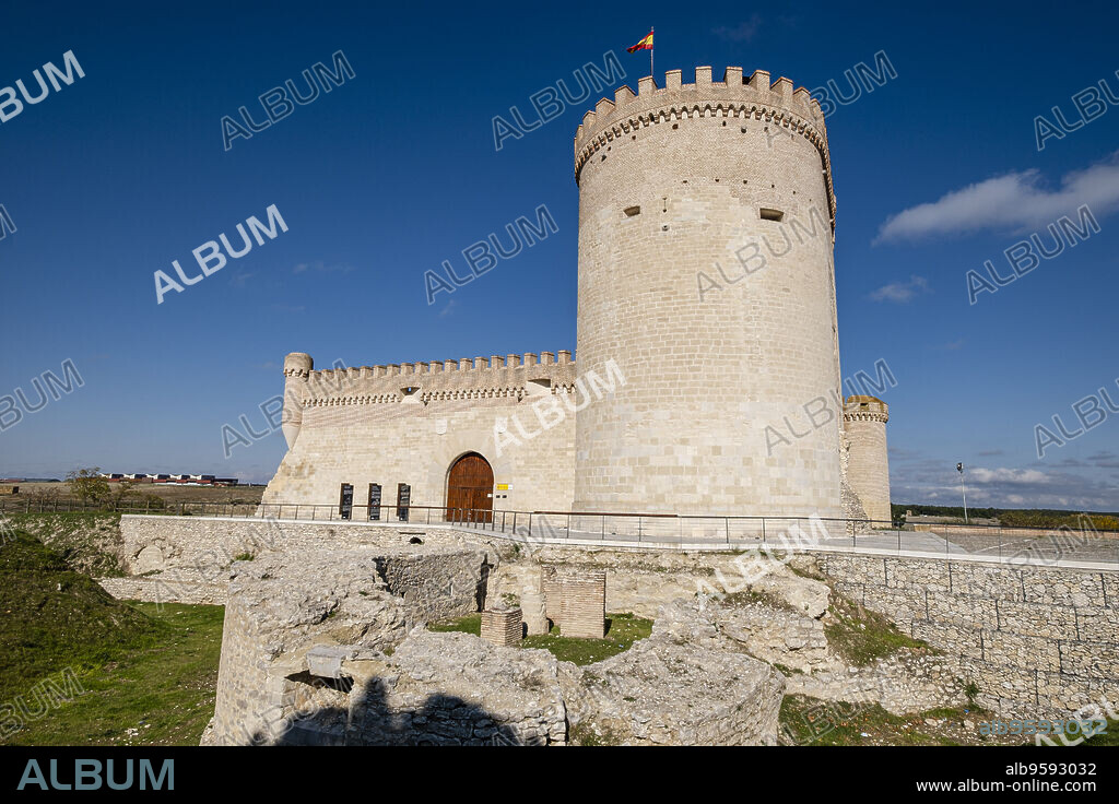 Castle of Arévalo, known as Castle of the Zúñiga, XV century, Arévalo, Ávila province, Spain.