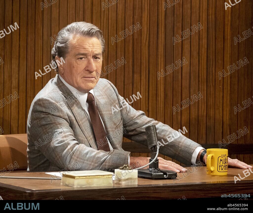 ROBERT DE NIRO dans JOKER, 2019, réalisé par TODD PHILLIPS. Copyright DC COMICS/DC ENTERTAINMENT.