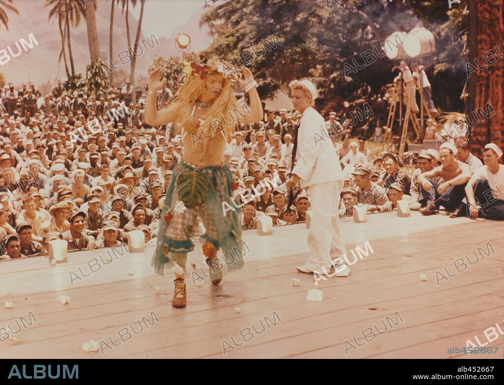 MITZI GAYNOR in SOUTH PACIFIC, 1958, directed by JOSHUA LOGAN. Copyright 20TH CENTURY FOX.