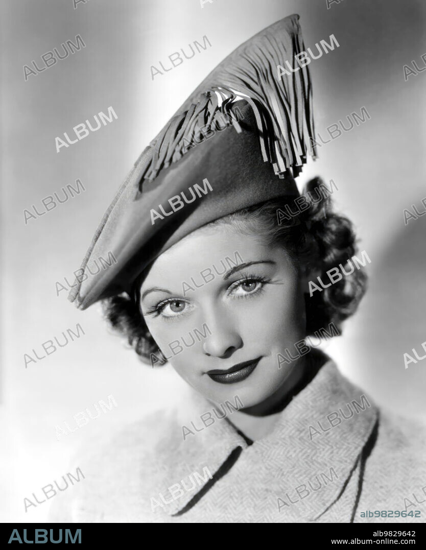 LUCILLE BALL en EL PLACER DE VIVIR, 1938 (JOY OF LIVING), dirigida por TAY GARNETT. Copyright RKO.