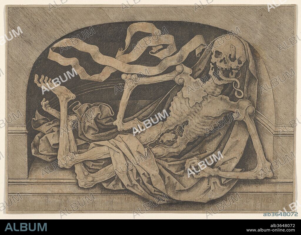 Memento Mori. Artist: Master IAM of Zwolle (Netherlandish, active ca. 1470-95). Date: late 15th century.