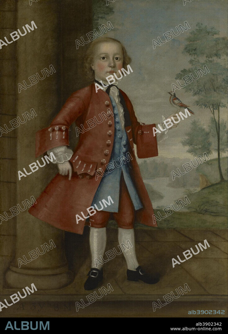 JOSEPH BADGER. Portrait of John Gerry. Date/Period: 1745. Painting. Oil on canvas. Width: 92.2 cm. Height: 127.3 cm (without frame).