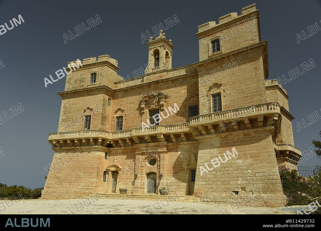 Selmun Palace, Mellieha, Malta, Mediterranean, Europe.