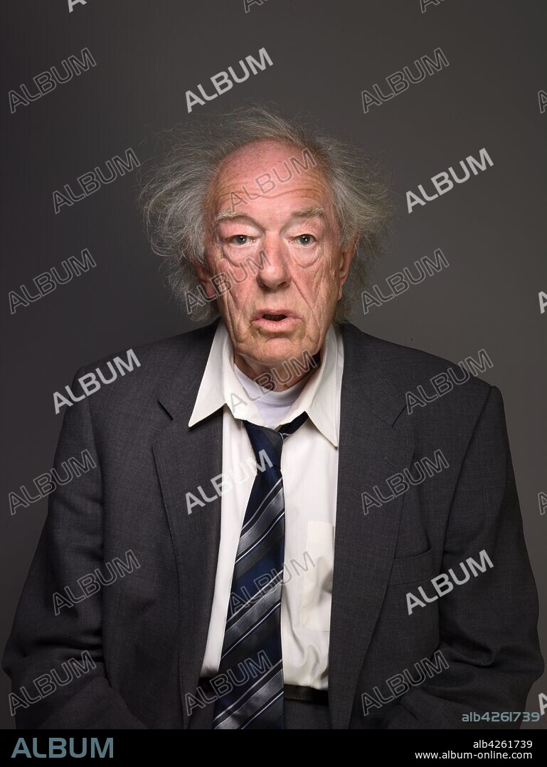 MICHAEL GAMBON in KING OF THIEVES, 2018, directed by JAMES MARSH. Copyright Working Title Films.
