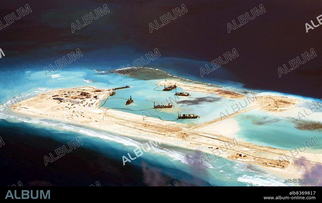 The Spratly Islands are a group of more than 750 reefs, islets, atolls, cays and islands in the South China Sea. The archipelago lies off the coasts of the Philippines and Malaysia (Sabah), about one third of the way to southern Vietnam. They comprise less than four square kilometers of land area spread over more than 425,000 square kilometers of sea. The Spratlys are one of three archipelagos of the South China Sea which comprise more than 30,000 islands and reefs and which complicate governance and economics in that region of Southeast Asia.<br/><br/>. Such small and remote islands have little economic value in themselves, but are important in establishing international boundaries. There are no native islanders but there are rich fishing grounds and initial surveys indicate the islands may contain significant reserves of oil and natural gas.<br/><br/>. About 45 islands are occupied by relatively small numbers of military forces from Vietnam, the People's Republic of China, the Republic of China (Taiwan), Malaysia and the Philippines. Brunei has also claimed an Exclusive Economic Zone (EEZ) in the southeastern part of the Spratlys encompassing just one area of small islands above mean high water (on Louisa Reef.).