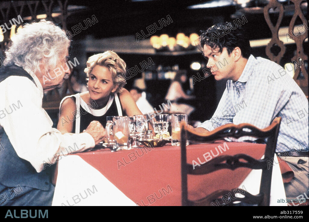 MEG RYAN, TIM ROBBINS and WALTER MATTHAU in I. Q., 1994, directed by FRED SCHEPISI. Copyright PARAMOUNT PICTURES / TODD, DEMMIE.