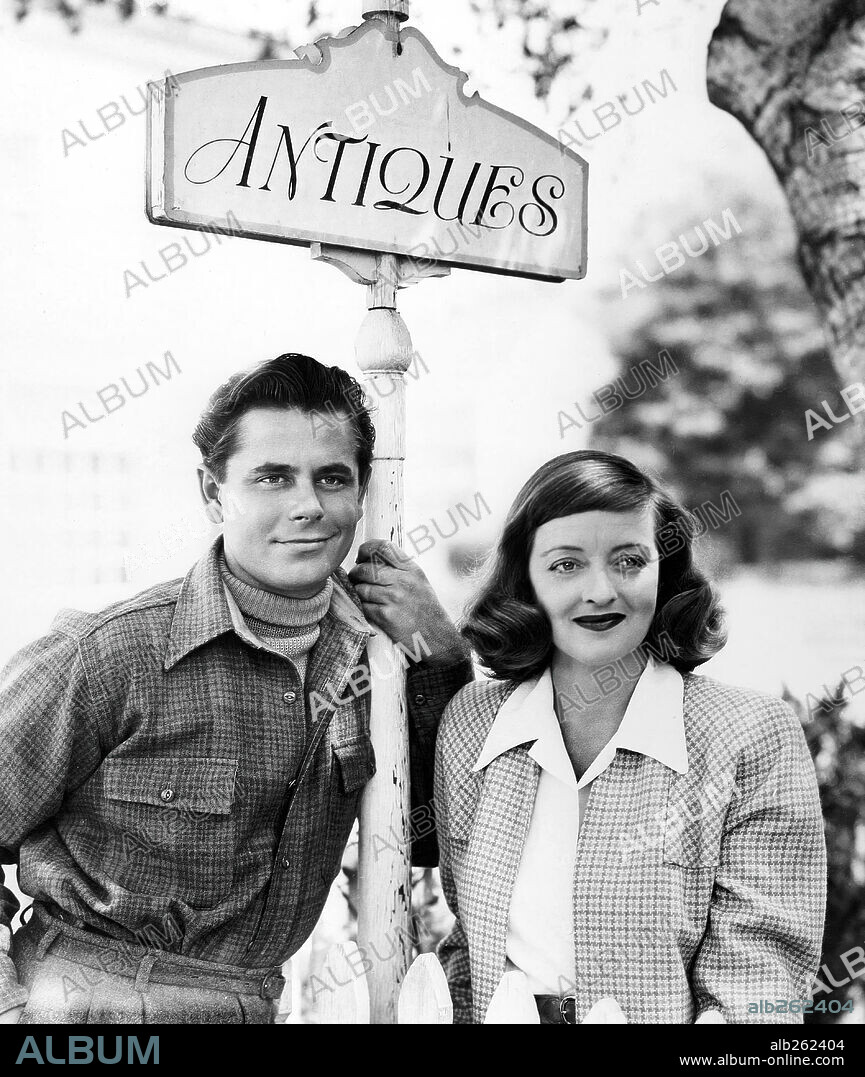 BETTE DAVIS y GLENN FORD en UNA VIDA ROBADA, 1946 (A STOLEN LIFE), dirigida por CURTIS BERNHARDT. Copyright WARNER BROTHERS.