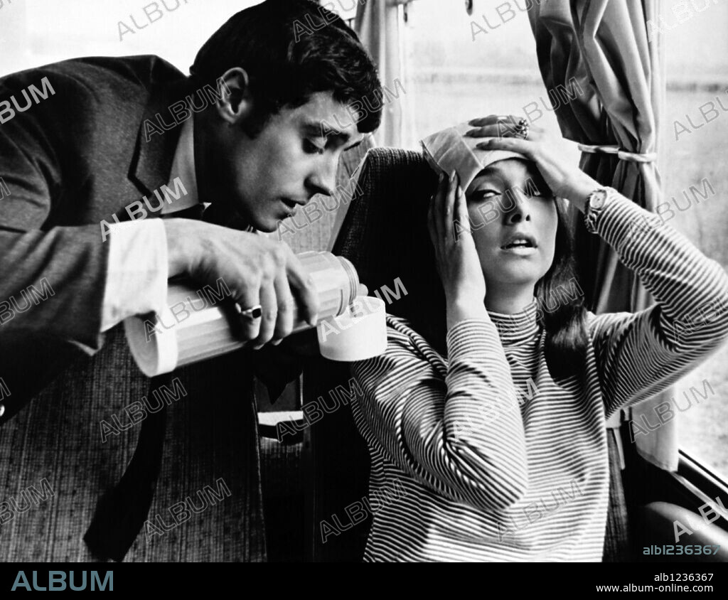 SUZANNE PLESHETTE en SI HOY ES MARTES, ESTO ES BELGICA, 1969 (IF IT'S TUESDAY, THIS MUST BE BELGIUM), dirigida por MEL STUART. Copyright UNITED ARTISTS.