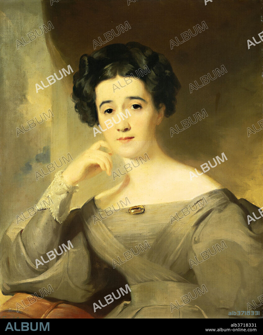 THOMAS SULLY. Mrs. William Griffin. Dated: 1830. Dimensions: overall: 76.3 x 63.8 cm (30 1/16 x 25 1/8 in.)  framed: 94.3 x 81.6 cm (37 1/8 x 32 1/8 in.). Medium: oil on canvas.
