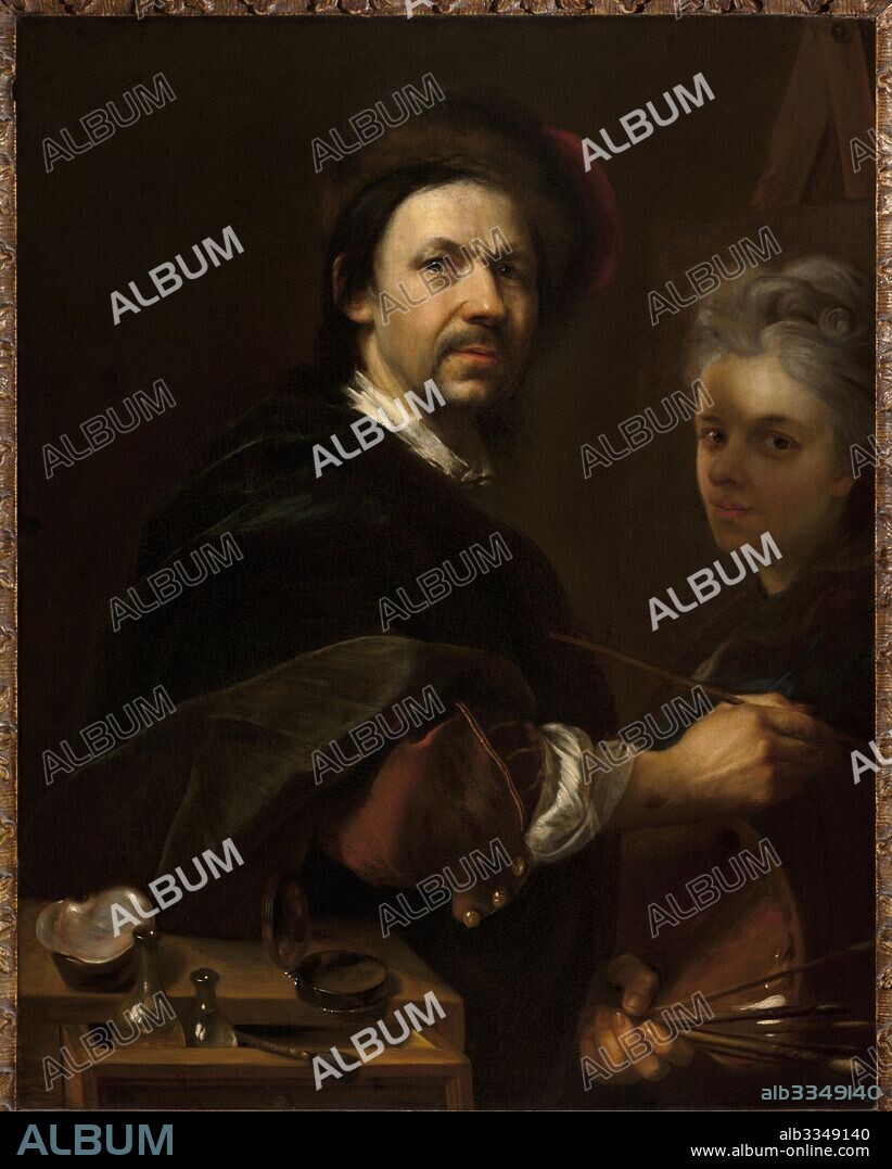 JAN KUPECKY (KUPETZKY) (JOHANN). Self-Portrait with Wife.