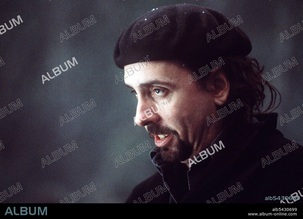 TIM BURTON en SLEEPY HOLLOW, 1999, dirigida por TIM BURTON. Copyright MANDALAY PICTURES.