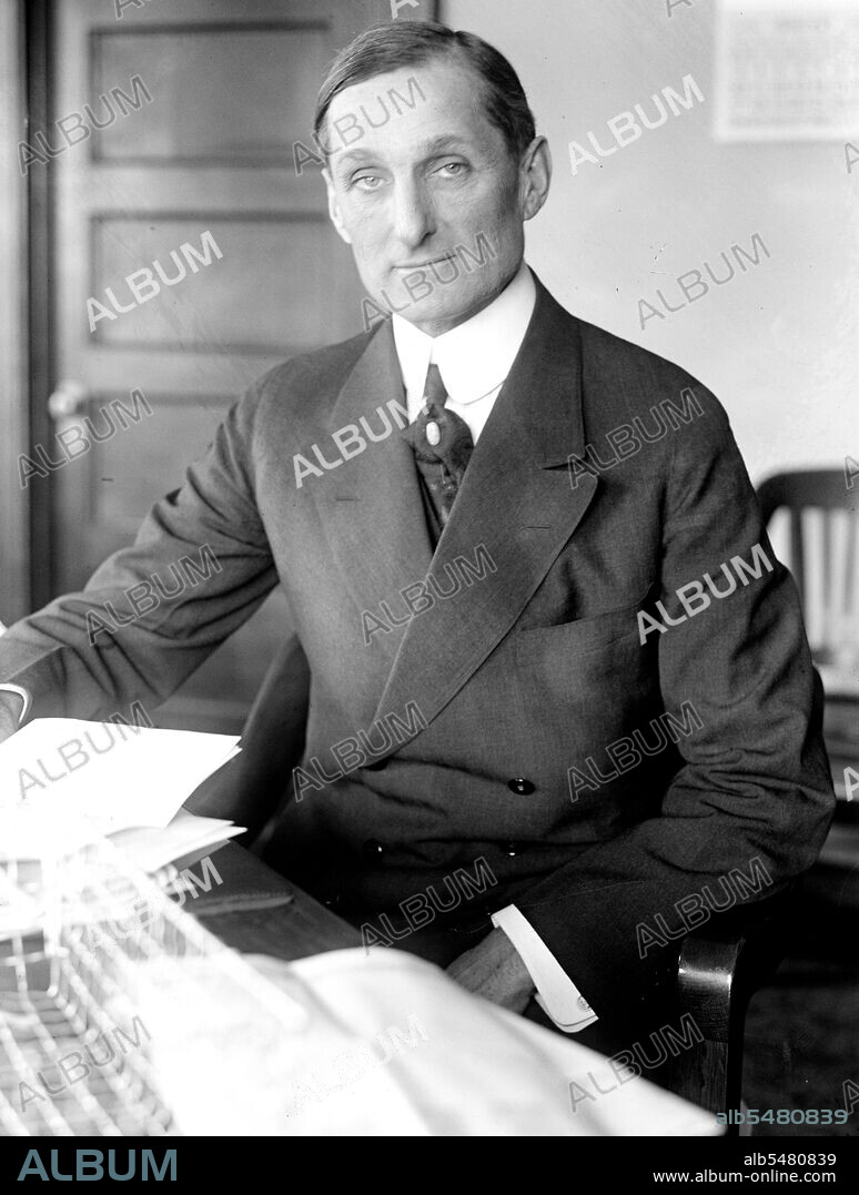 William Gibbs McAdoo ca. 1913-1918 (Secretary of Treasury and future United States Senator).