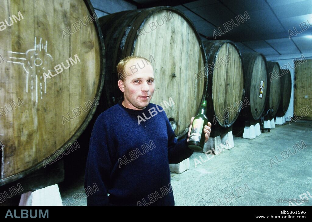 Nava (Comarca de la Sidra); copropietario de "Llagar Estrada"  en bodegas.
