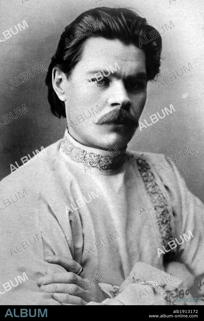 Maxim Gorki (1868-1936), escritor ruso.