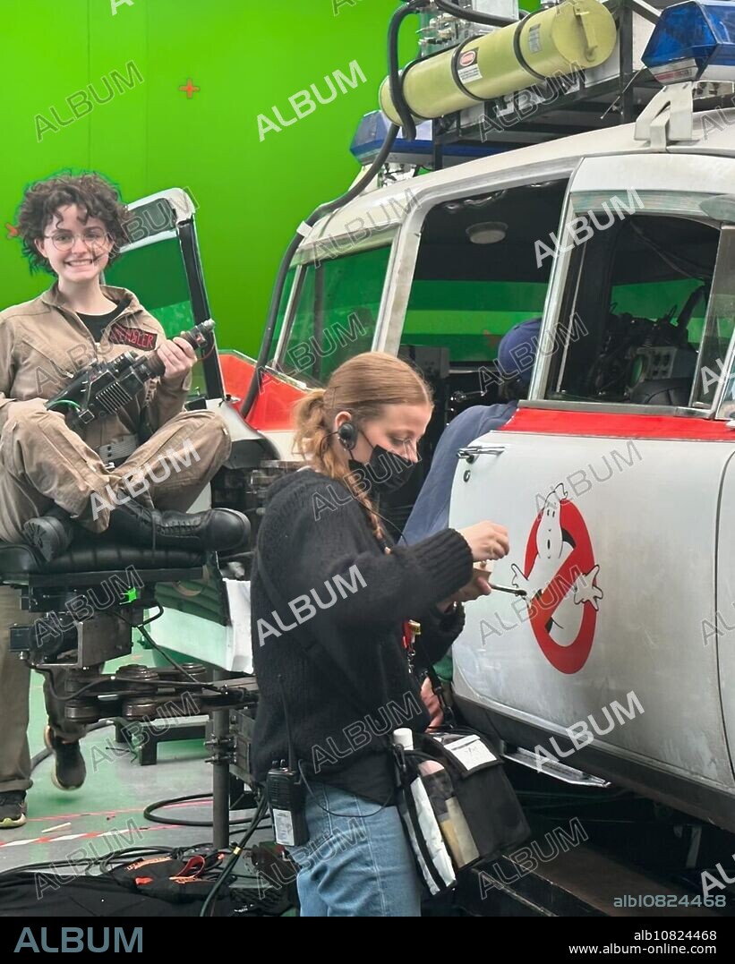 MCKENNA GRACE dans GHOSTBUSTERS: FROZEN EMPIRE, 2024, réalisé par GIL KENAN. Copyright Columbia Pictures/ Bron Studios, Ghostcorps/Right of Way Films/Sony Pictures.
