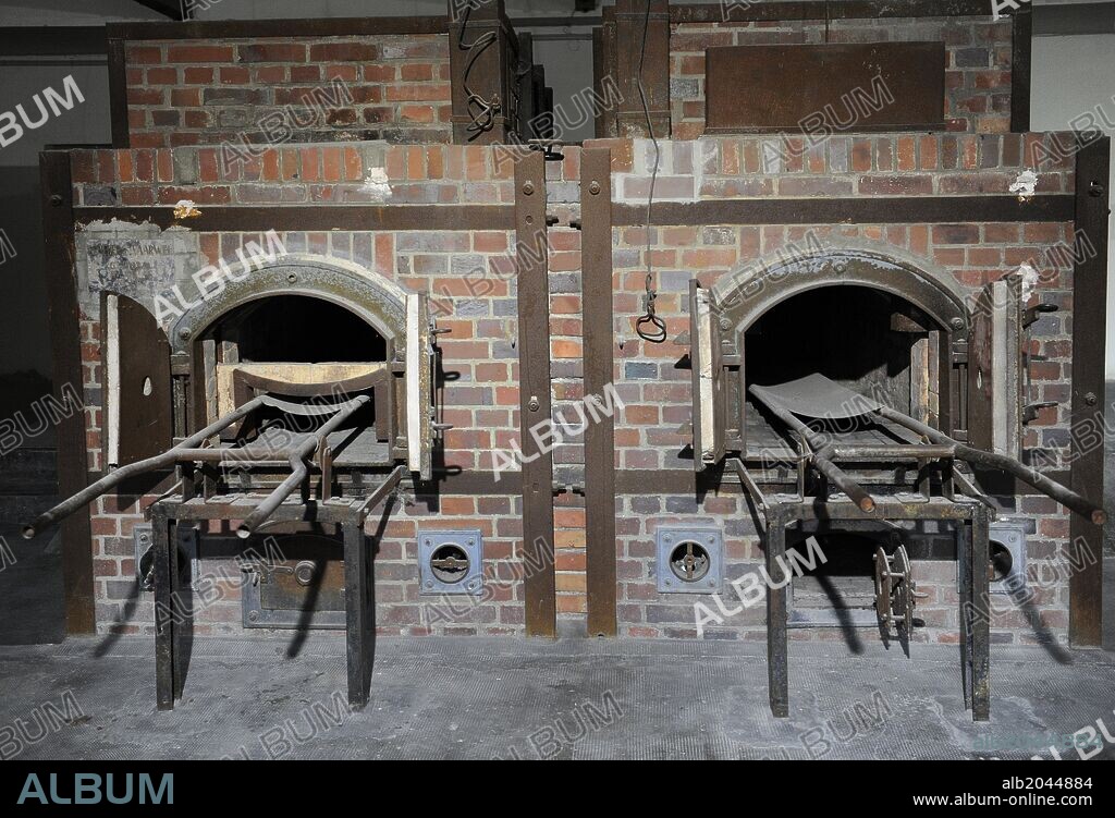 Dachau Concentration Camp. Nazi camp of prisoners opened in 1933. Crematorium. Germany.