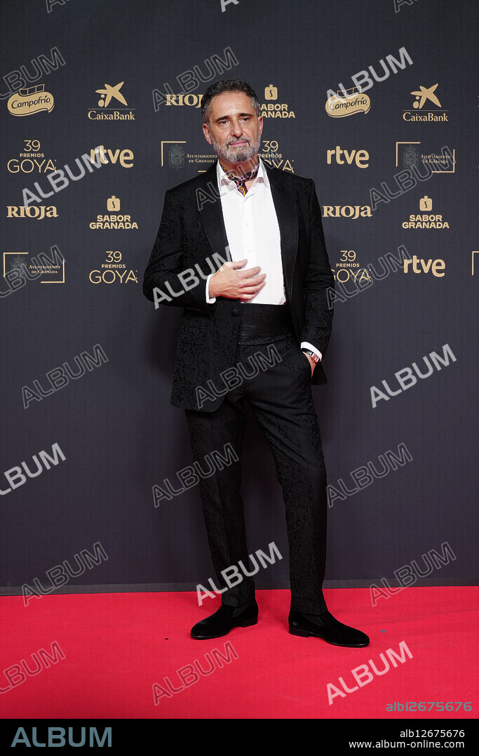 8/02/2025-Granada-Spain jorge drexler attends 39th Goya Awards - Red Carpet at Palacio de Congresos on February 8, 2025 in Granada, Spain.
