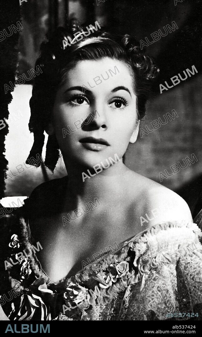 JOAN FONTAINE dans REBECCA, 1940, réalisé par ALFRED HITCHCOCK. Copyright Selznick International Pictures.