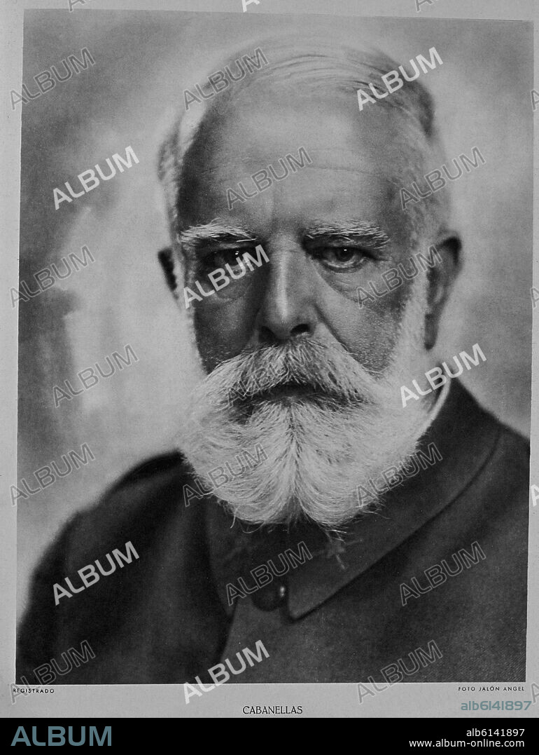 JALÓN ÁNGEL. MIGUEL CABANELLAS FERRER (1862-1938) MILITAR ESPAÑOL Y PRESIDENTE DE LA JUNTA DE DEFENSA NACIONAL.