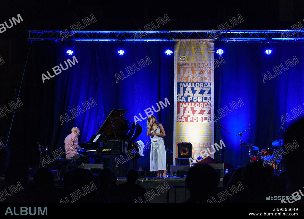 GUADA ÁLVAREZ QUINTET - THE JONI MITCHELL LETTERS, Mallorca Jazz Sa Pobla, Majorca, Balearic Islands, Spain.