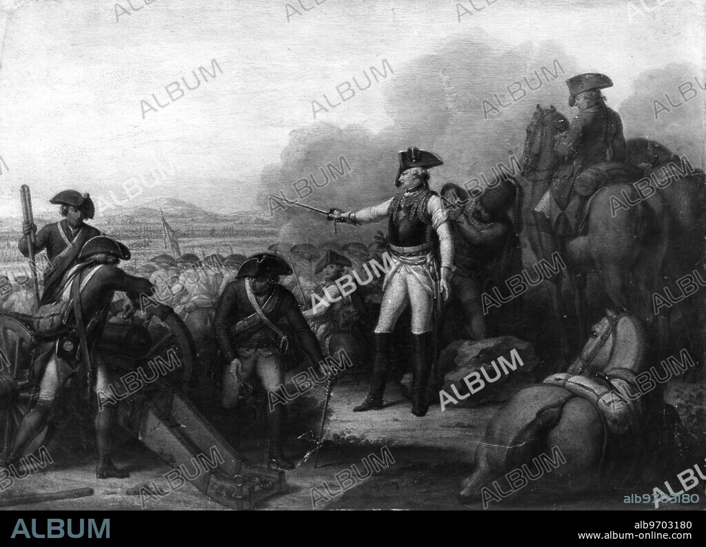 General von Seydlitz at the Battle of Rossbach. took place during the Seven Years' War (1756 - 1763) near the village of Roßbach, in the Electorate of Saxony. Friedrich Wilhelm Freiherr[1] von Seydlitz (February 3, 1721 August 27, 1773) was a Prussian soldier and one of the greatest German cavalry generals.