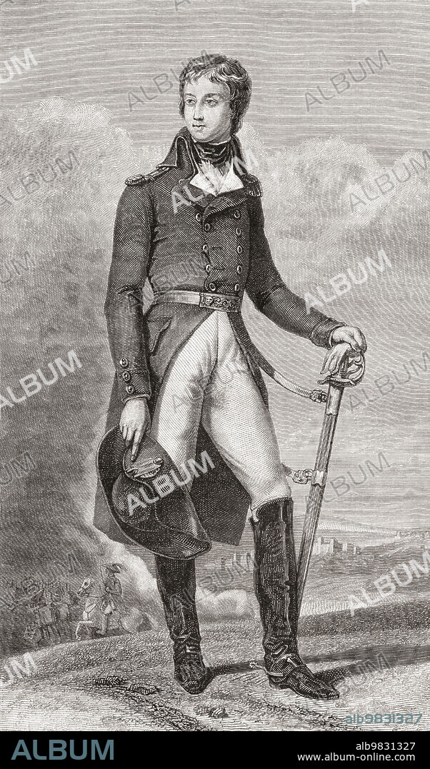 General John Churchill, 1st Duke of Marlborough, 1st Prince of Mindelheim, 1st Count of Nellenburg, Prince of the Holy Roman Empire, 1650 1722. English soldier and statesman. From British History in Periods, published 1904.