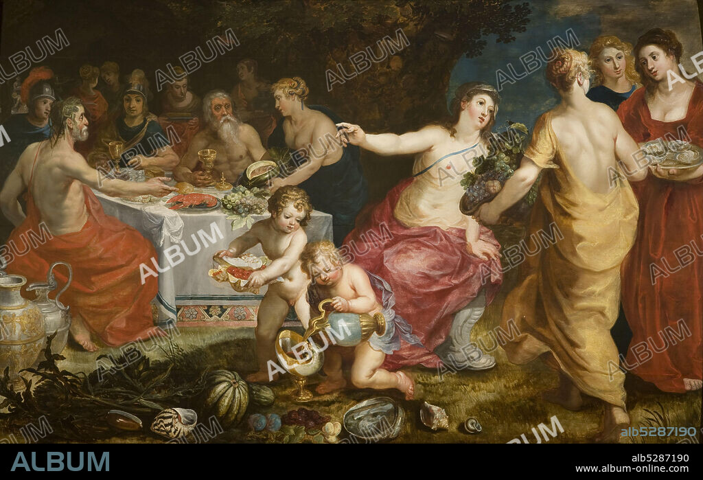 HENDRIK VAN BALEN. The Feast of Achelous.