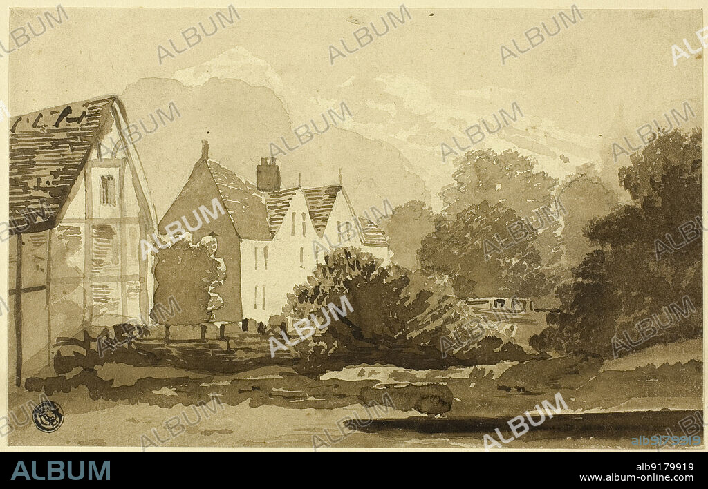Village, 1806/58. Attributed to Frederick Wilton Litchfield Stockdale.