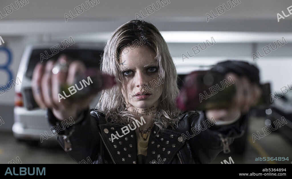 SAMARA WEAVING in GUNS AKIMBO, 2019, directed by JASON LEI HOWDEN.