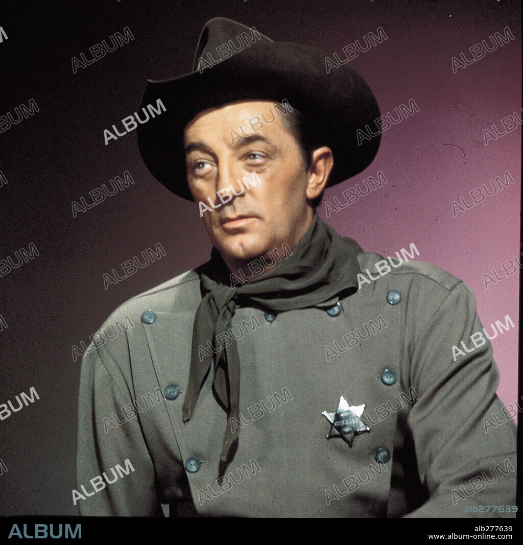 ROBERT MITCHUM en EL DORADO, 1966, dirigida por HOWARD HAWKS. Copyright PARAMOUNT PICTURES.