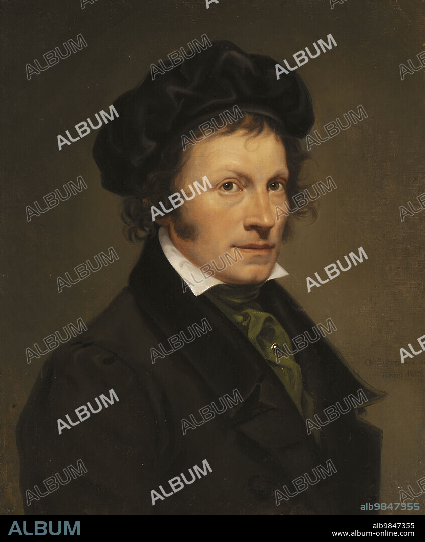 SODERMARK OLAF JOHAN. The German Artist Franz Riepenhausen, 1828.