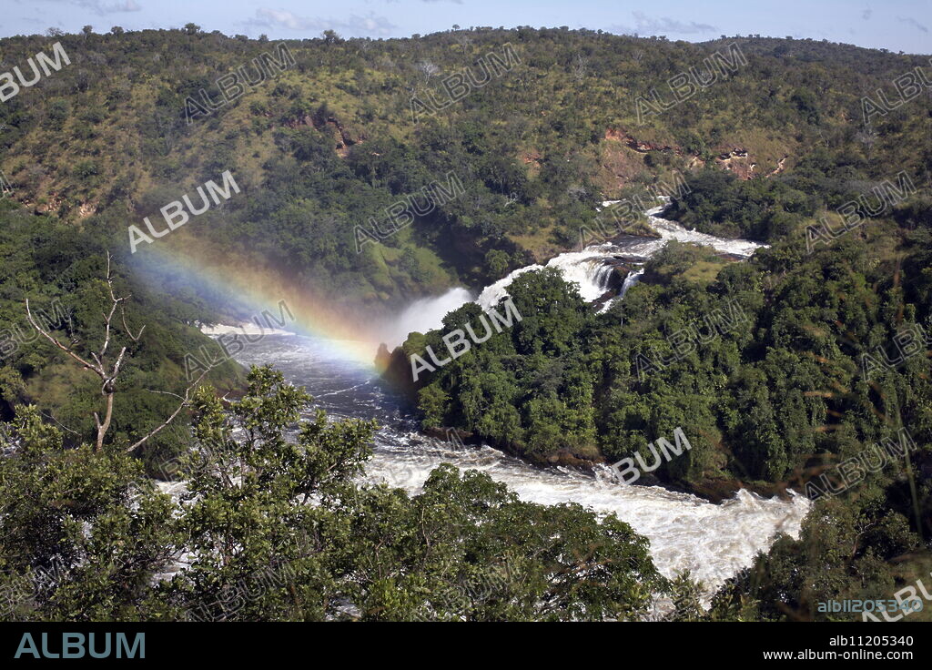 Murchison Falls, Murchison National Park, Uganda, East Africa, Africa.
