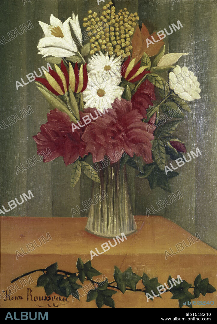 Vase of Flowers  Henri Rousseau (le Douanier) (1844-1910 French)  William S. Paley Collection.