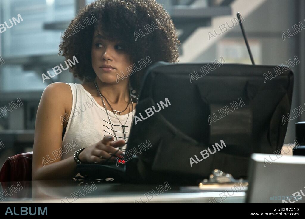 NATHALIE EMMANUEL in FAST & FURIOUS 8, 2017, directed by F. GARY GRAY. Copyright ITACA FILMS/ONE RACE FILMS/ORIGINAL FILM.