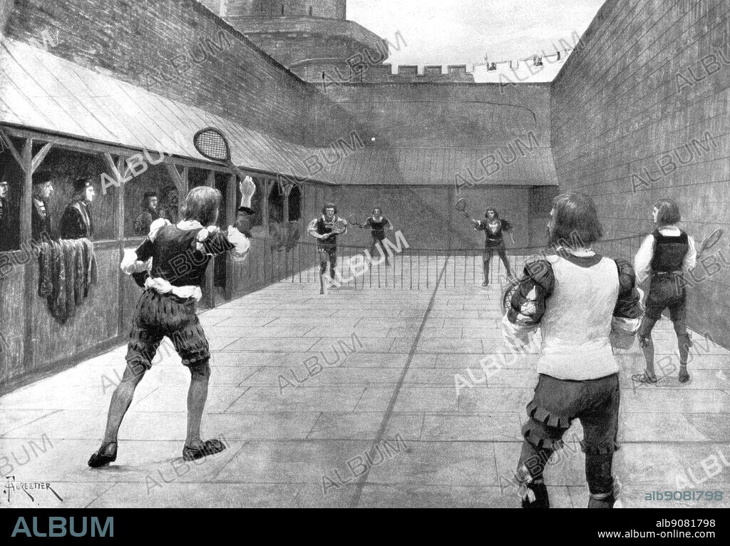 16th century Tennis at Windsor. The Encyclopedia of Tennis page 19.
