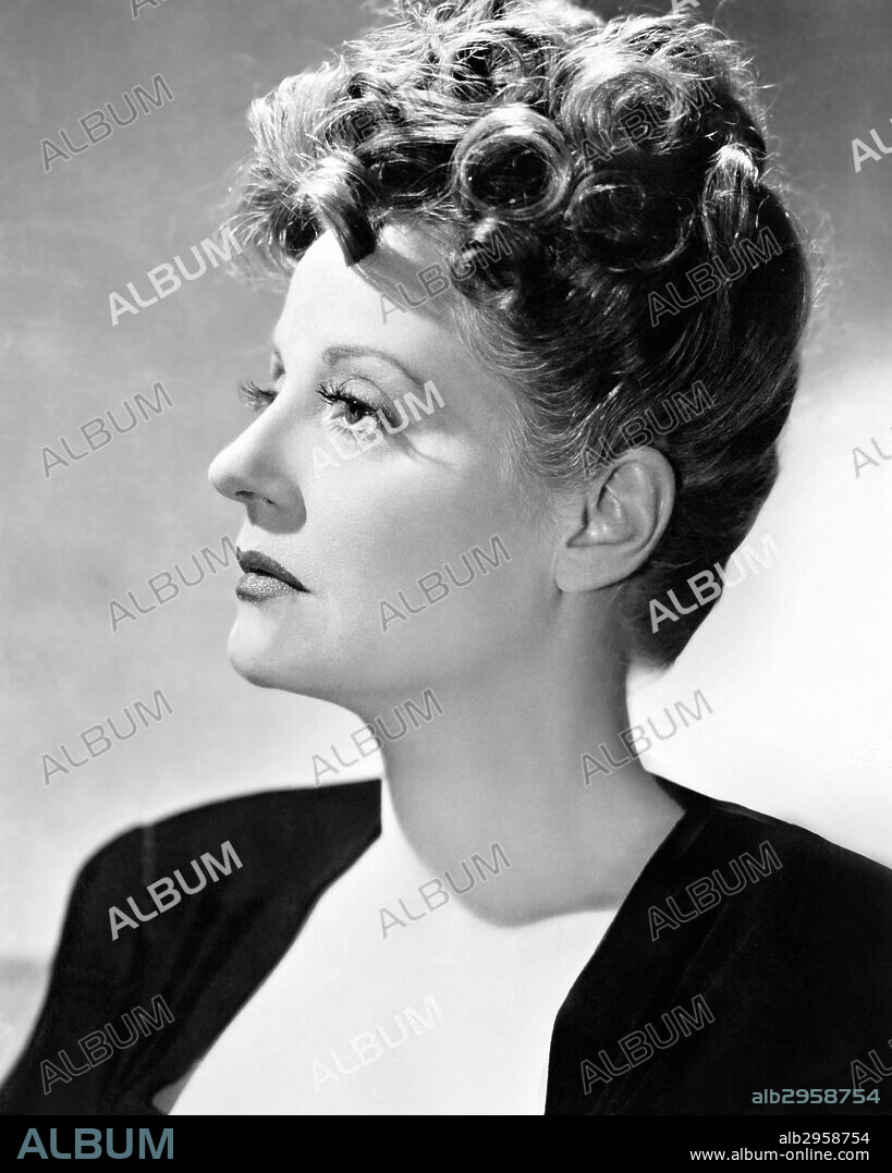 TALLULAH BANKHEAD en NÁUFRAGOS, 1944 (LIFEBOAT), dirigida por ALFRED HITCHCOCK. Copyright 20TH CENTURY FOX.