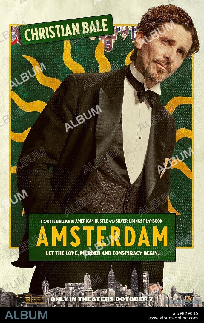 CHRISTIAN BALE in AMSTERDAM, 2022, unter der Regie von DAVID O. RUSSELL. Copyright 20TH CENTURY STUDIOS.