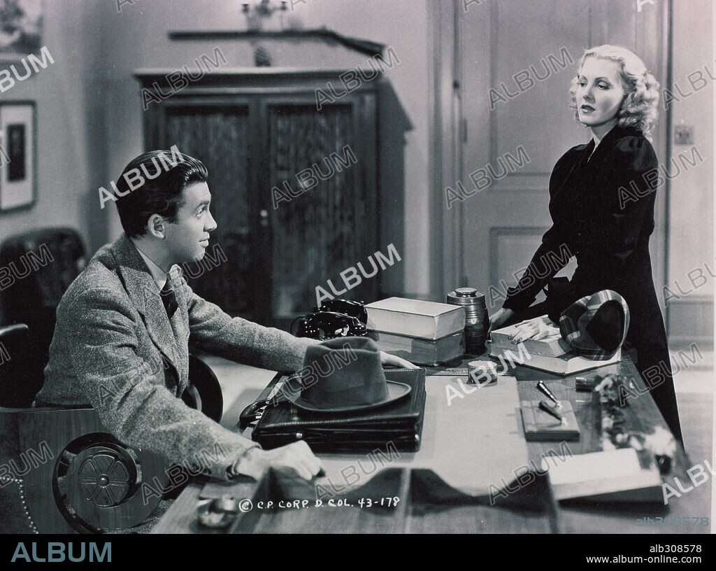 JAMES STEWART y JEAN ARTHUR en CABALLERO SIN ESPADA, 1939 (MR. SMITH GOES TO WASHINGTON), dirigida por FRANK CAPRA. Copyright COLUMBIA PICTURES.