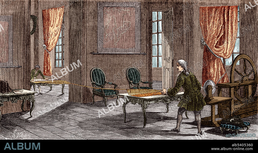 Georges-Louis Le Sage (1724-1803) was a Genevan physicist. In 1774 he realized an early electric telegraph. The telegraph had a separate wire for each of the 26 letters of the alphabet and its range was only between two rooms of his home. An electrical telegraph is a telegraph that uses electrical signals, usually conveyed via dedicated telecommunication lines or radio.