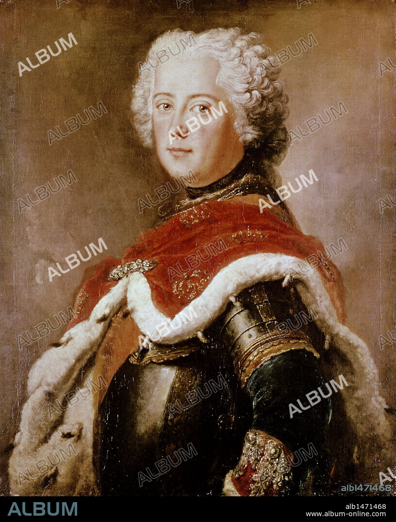 FEDERICO II "el Grande" o "el Unico" (1712-1786). Rey de Prusia (1740-1786) .