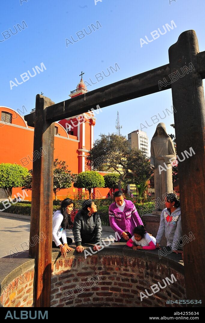 Chapel St. Rose of Lima, (Spanish Santa Rosa de Lima), Peru. St. Rose of Lima (born April 20/30, 1586, Lima, Viceroyalty of Peru [now in Peru]?died August 24, 1617, Lima) was the first person born in the Western Hemisphere to be canonized by the Roman Catholic Church. Her original name was Isabel Flores de Oliva;  she was canonized April 12, 1671; her feast day is August 23 (formerly August 30); and she's the patron saint of Peru and of all South America.