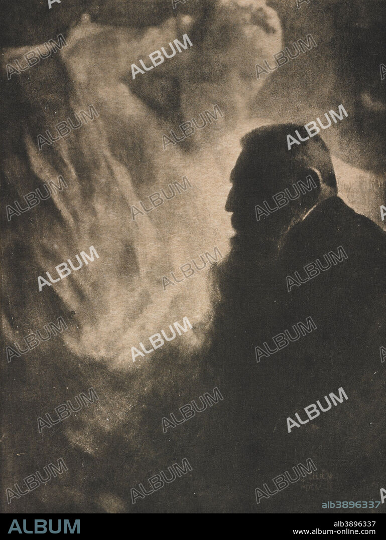 EDWARD STEICHEN. Rodin. Date/Period: 1900/1903. Photogravure (printed 1903). Width: 6.94 in. Height: 8.375 in (image).