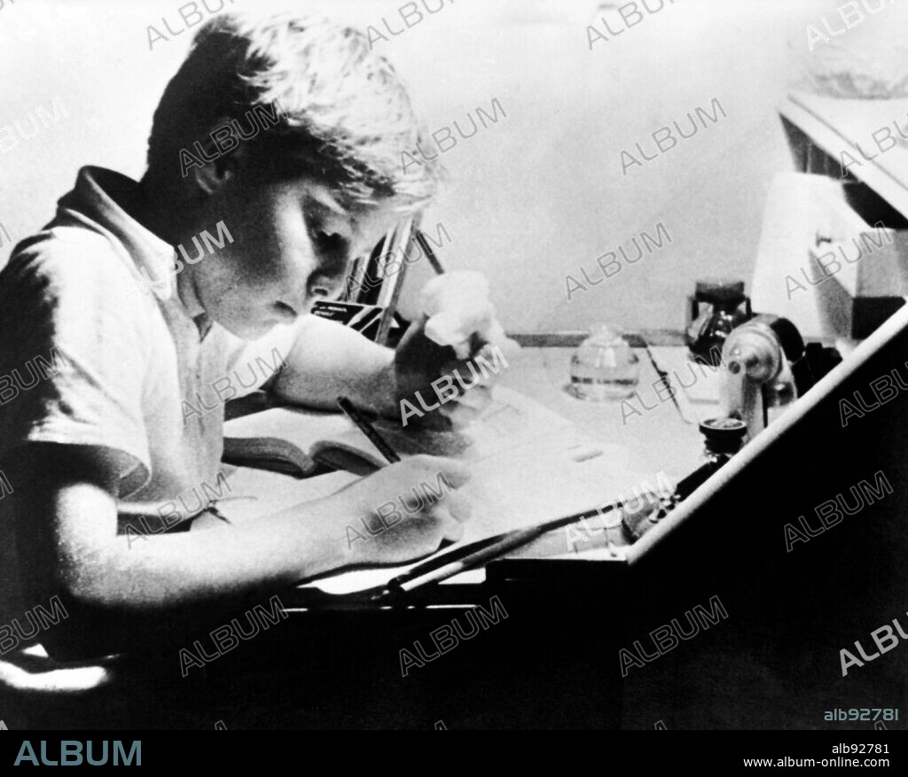 MARLON BRANDO. Marlon Brandon con 13 años de edad. 1937
