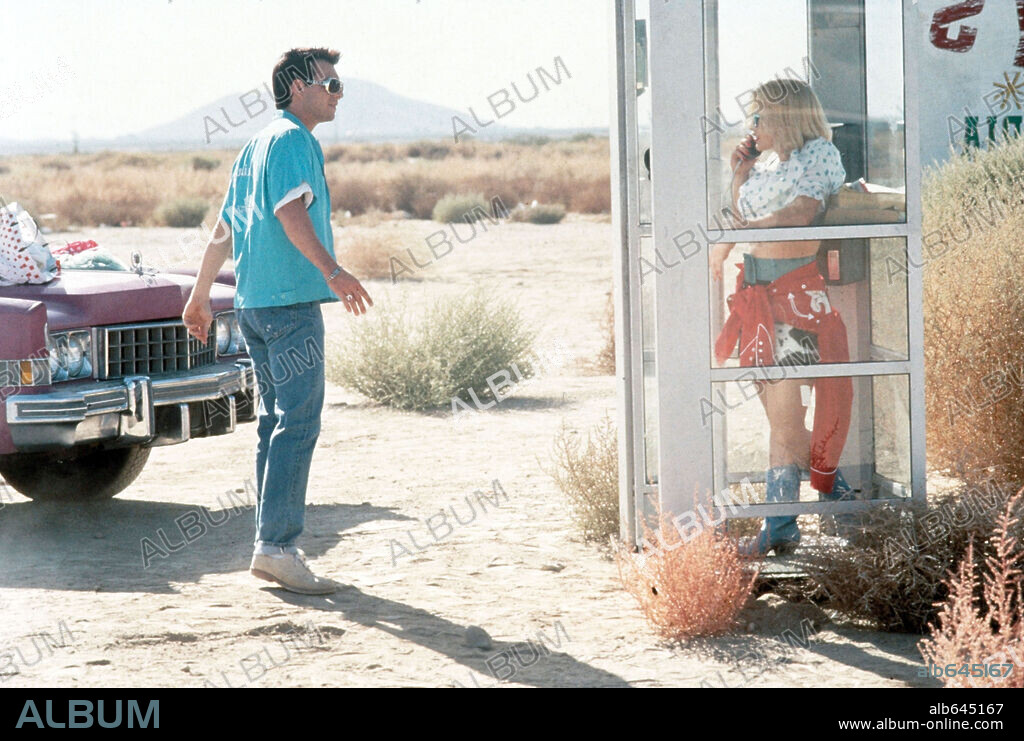 CHRISTIAN SLATER und PATRICIA ARQUETTE in TRUE ROMANCE, 1993, unter der Regie von TONY SCOTT. Copyright MORGAN CREEK/DAVIS FILMS.