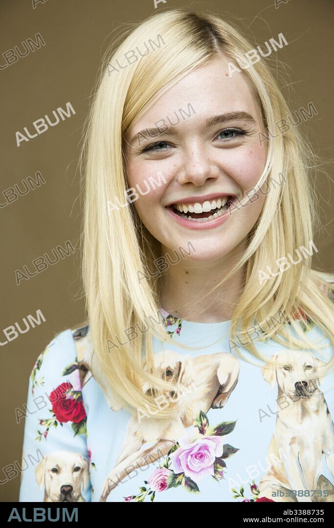 ELLE FANNING. June 11, 2017 - Hollywood, California, U.S. - ELLE FANNING promotes 'The Beguiled.' Mary Elle Fanning (born April 9, 1998) is an American actress. She is the younger sister of actress D. Fanning. In 2011, Fanning starred in her breakout role as Alice Dainard in J. J. Abrams' sci-fi-drama, Super 8, for which she received a Spotlight Award at the Hollywood Film Festival. Fanning has received multiple nominations, including for a Saturn Award, a Young Artist Award, a Broadcast Film Critics Association Award, a Teen Choice Award, a Scream Award, and an MTV Movie Award. She is mainly known for her starring roles in Phoebe in Wonderland, Somewhere, We Bought a Zoo, Ginger and Rosa, Maleficent, and The Neon Demon. 11/06/2017