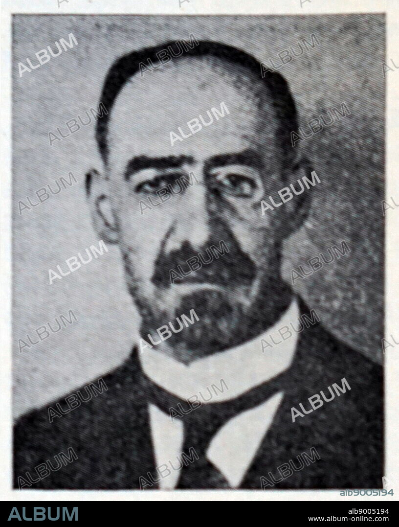 Photographic portrait of Leo Baeck (1873-1956) a German rabbi, scholar and theologian. Dated 20th Century.