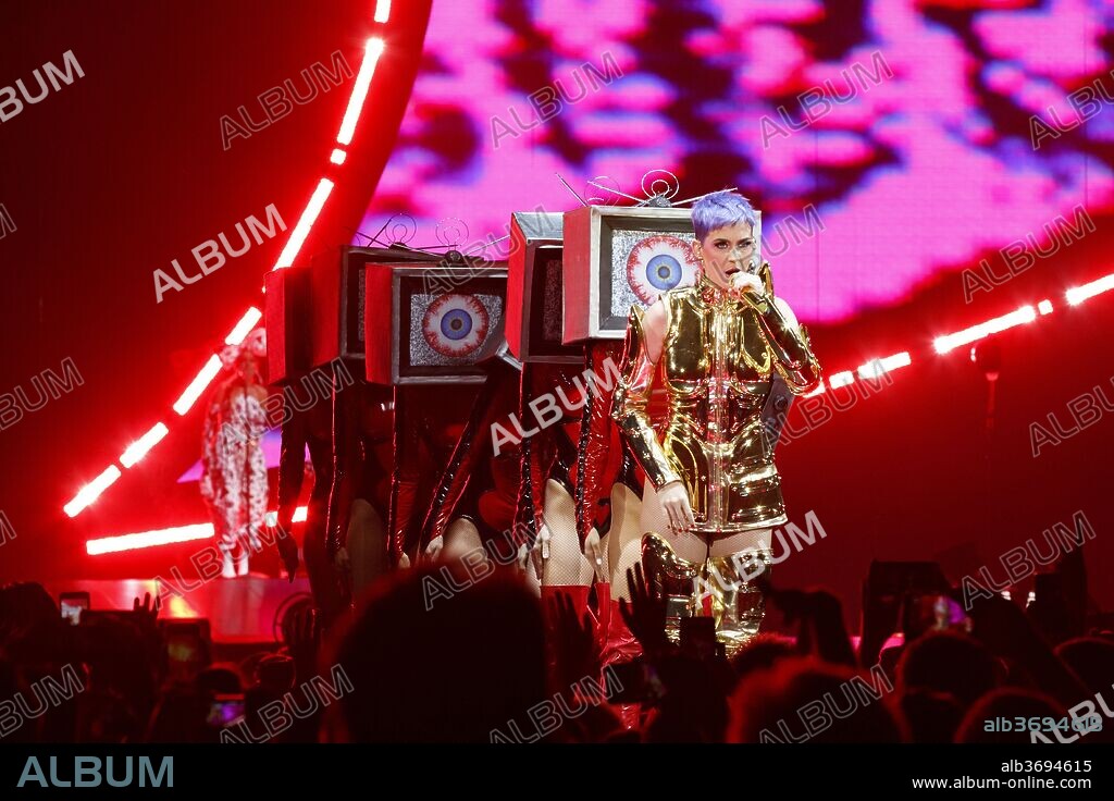 May 23, 2018 - KÃ¶Ln, Nordrhein-Westfalen, Deutschland - Katy Perry live bei einem Konzert ihrer 'Witness'-Tour in der Lanxess-Arena. KÃ¶ln, 23.05.2018. 23/05/2018
