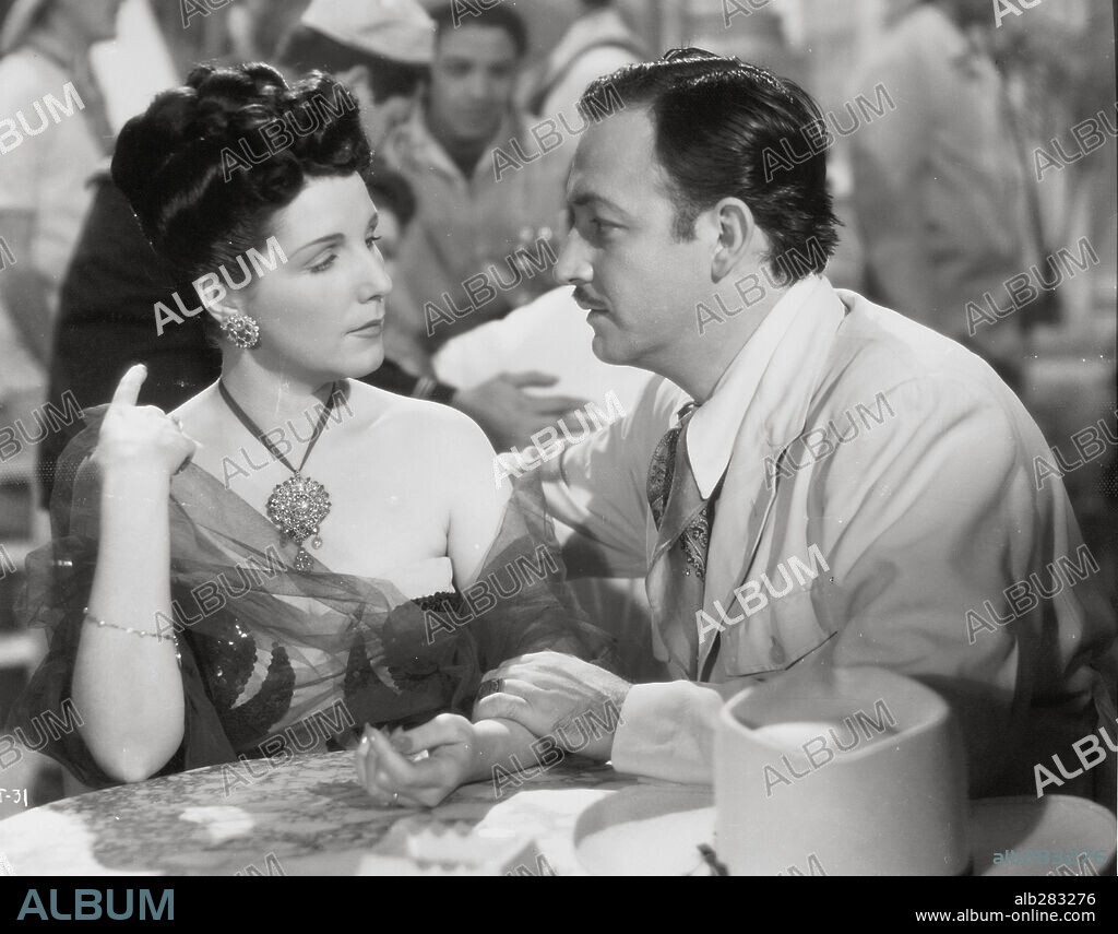 JORGE NEGRETE y LIBERTAD LAMARQUE en GRAN CASINO [TAMPICO], 1947, dirigida por LUIS BUÑUEL. Copyright PELICULAS ANAHUAC.